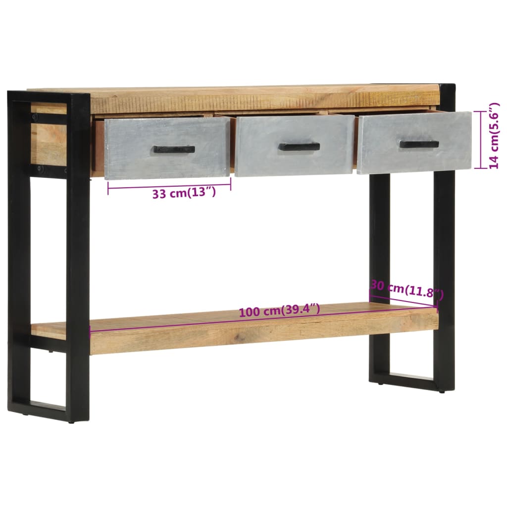 8720845740351_g_en_hd_9 vidaXL Console Table 110x30x76 cm Solid Rough Wood Mango - Image 11