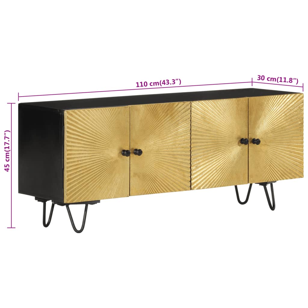 8720845740412_g_en_hd_7 vidaXL TV Cabinet 110x30x45 cm Solid Wood Mango - Image 9