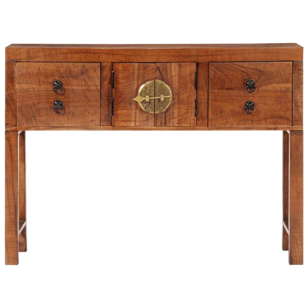 8720845740429_g_en_hd_3 vidaXL Console Table 120x32x80 cm Solid Rough Wood Acacia - Image 5