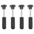 vidaXL Traction Boards 2 pcs Black 107x31x7 cm Nylon - Image 7