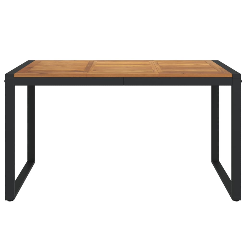 8720845741518_g_en_hd_1 vidaXL Garden Table with U-shaped Legs 140x80x75 cm Solid Wood Acacia - Image 3