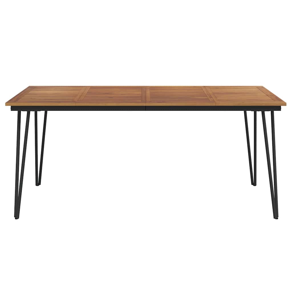 8720845741570_g_en_hd_1 vidaXL Garden Table with Hairpin Legs 180x90x75 cm Solid Wood Acacia - Image 3