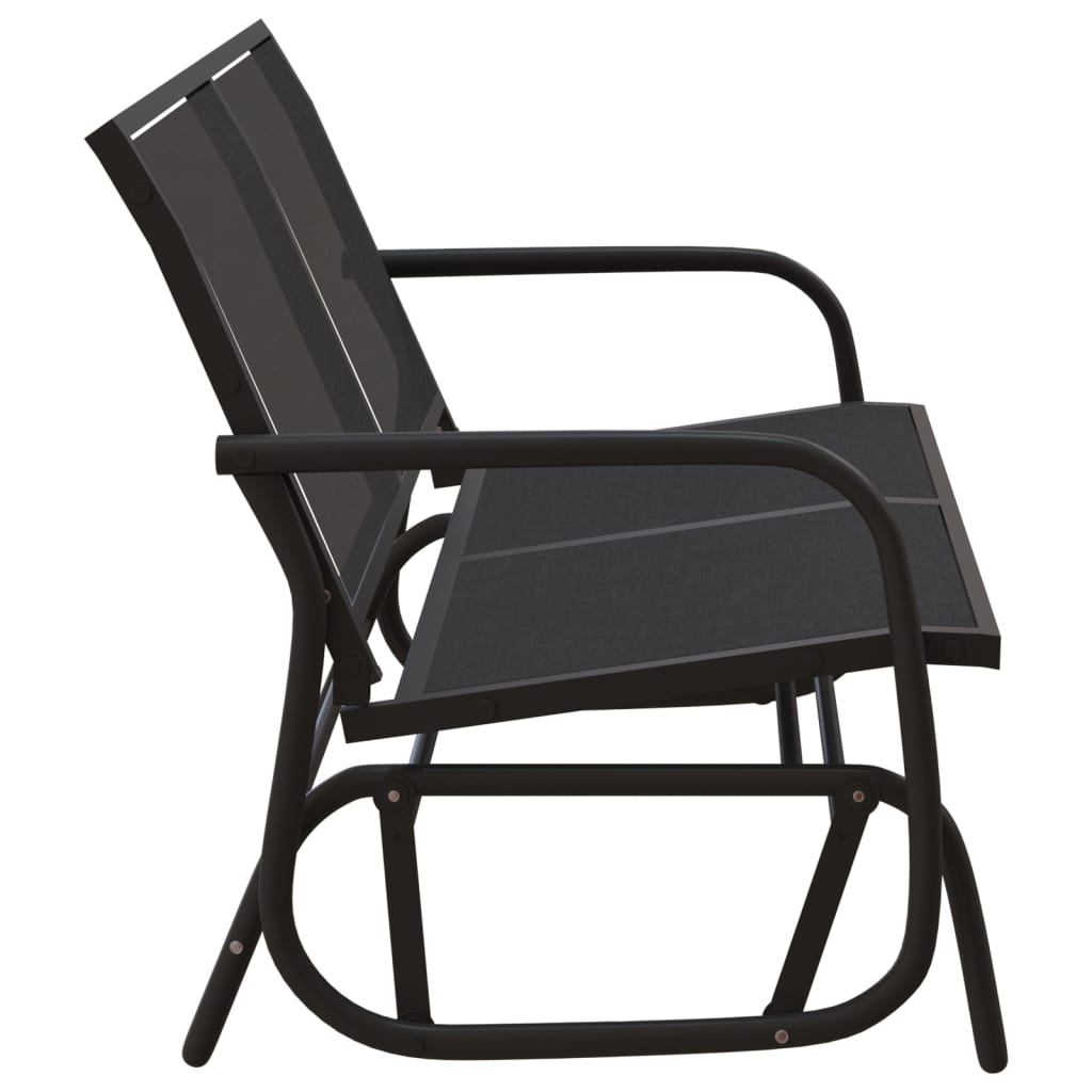 8720845741662_g_en_hd_2 vidaXL Garden Glider Bench Black 120.5x76x86.5 cm Textilene&Steel - Image 4