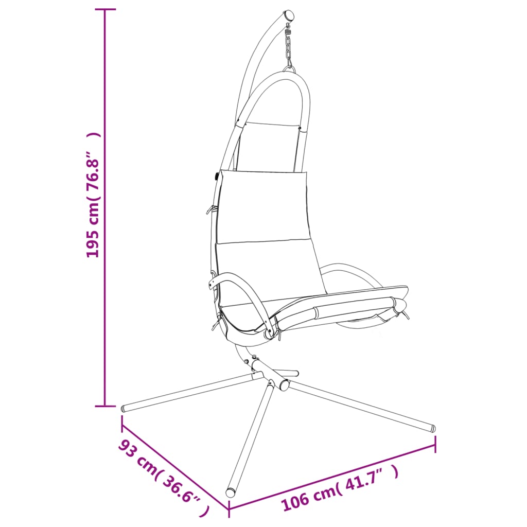 8720845741853_g_en_hd_9 vidaXL Garden Swing Chair with Cushion Cream Oxford Fabric and Steel - Image 11