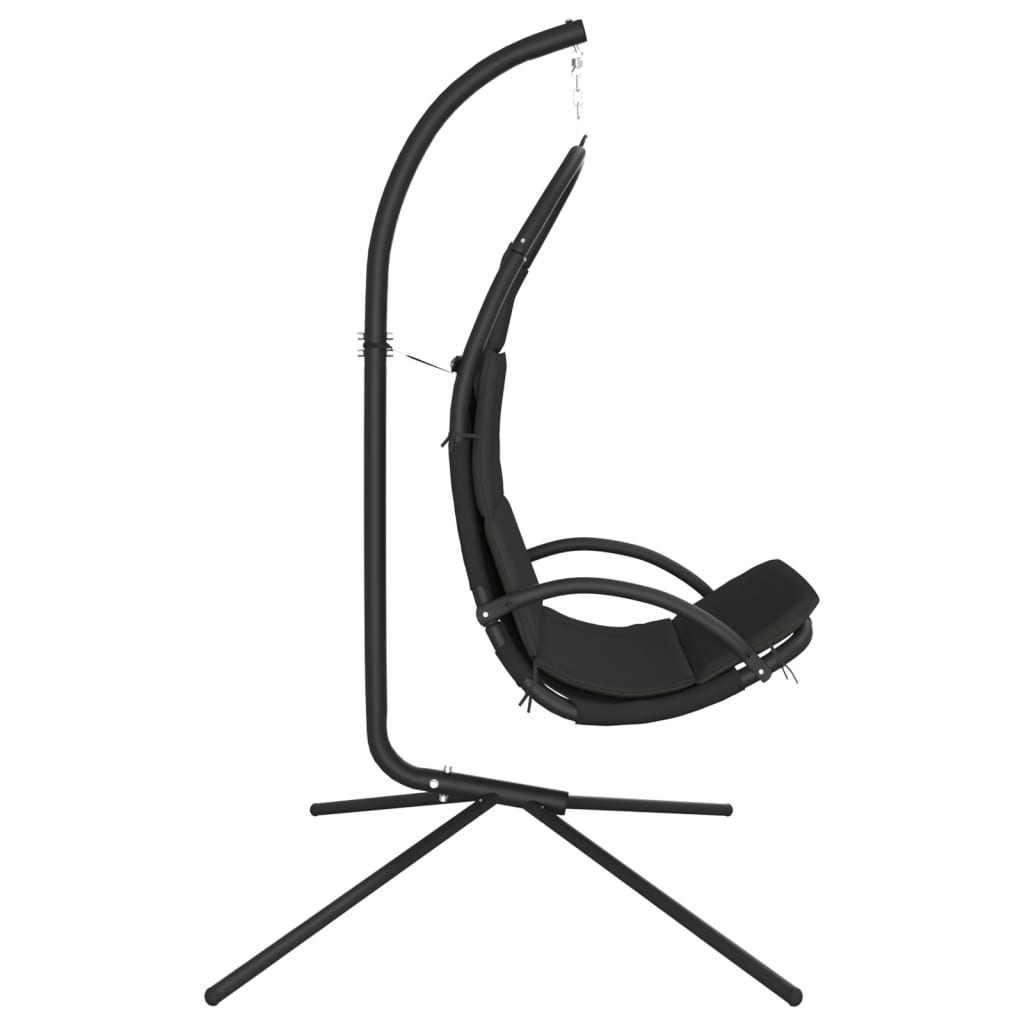 8720845741877_g_en_hd_2 vidaXL Garden Swing Chair with Cushion Dark Grey Oxford Fabric&Steel - Image 4