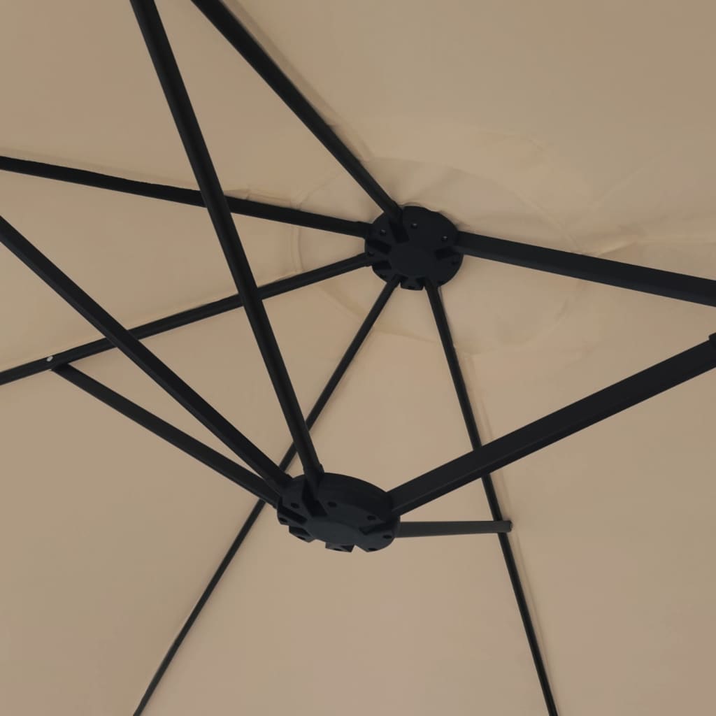 8720845748326_g_en_hd_4 vidaXL Double-Head Parasol Taupe 449x265 cm - Image 6