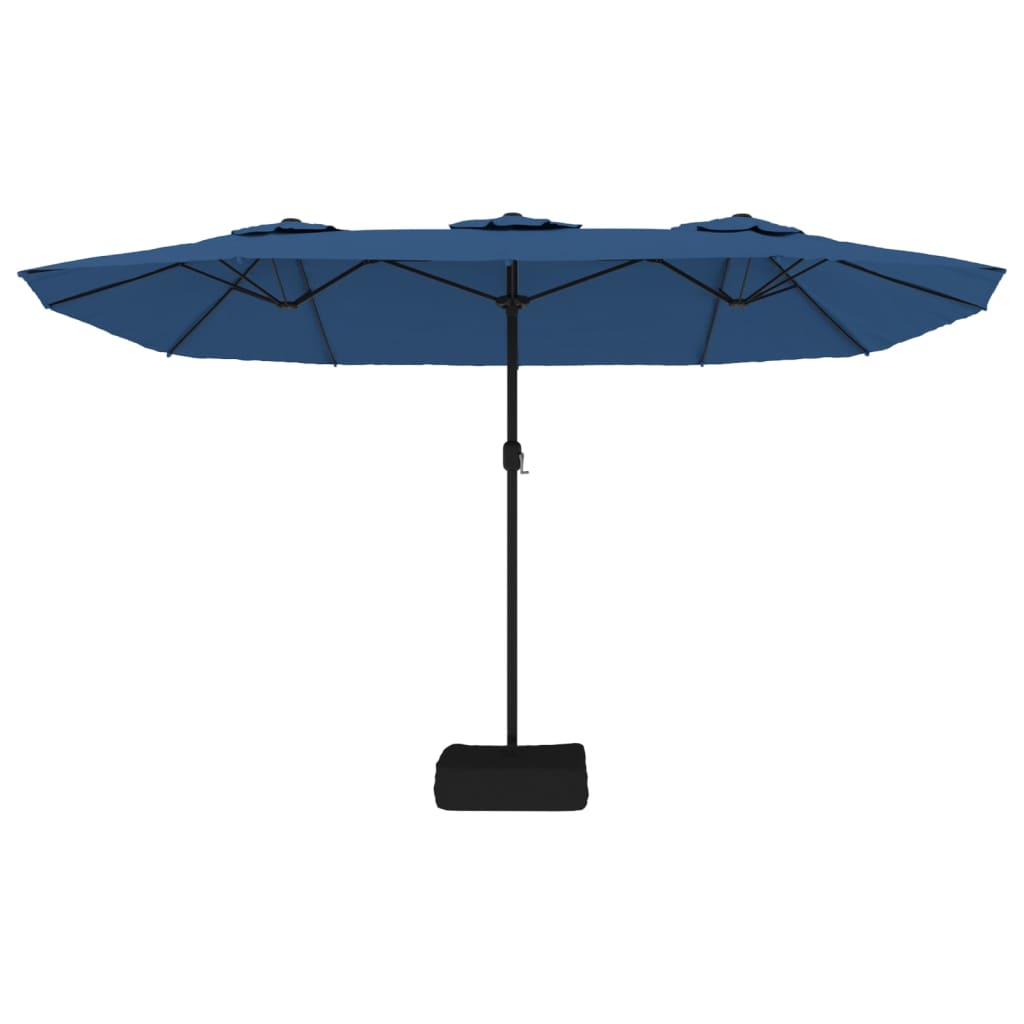 8720845748449_g_en_hd_3 vidaXL Double-Head Garden Parasol with LEDs Azure Blue 449x265 cm - Image 5