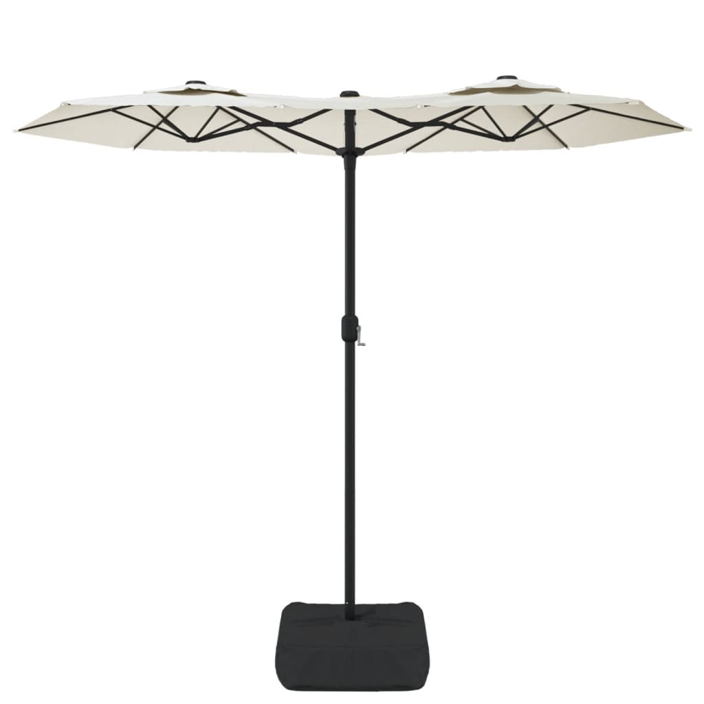 8720845748456_g_en_hd_1 vidaXL Double-Head Garden Parasol Sand White 316x145 cm - Image 3