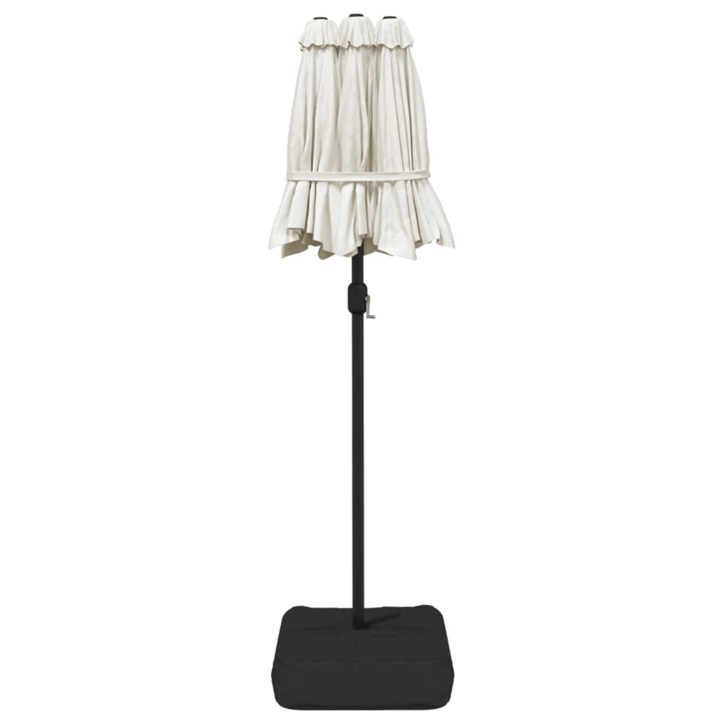 8720845748456_g_en_hd_3 vidaXL Double-Head Garden Parasol Sand White 316x145 cm - Image 5