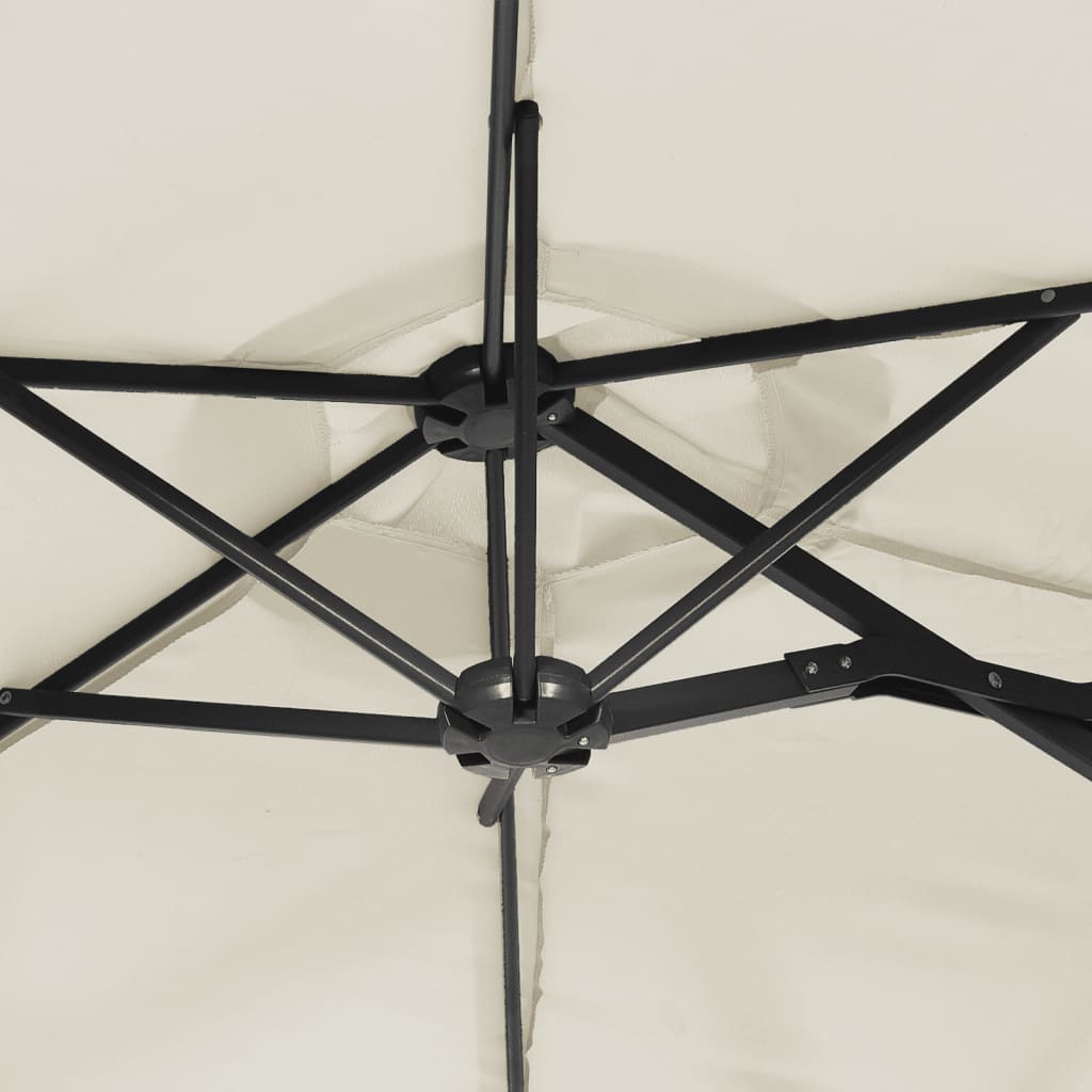 8720845748456_g_en_hd_4 vidaXL Double-Head Garden Parasol Sand White 316x145 cm - Image 6