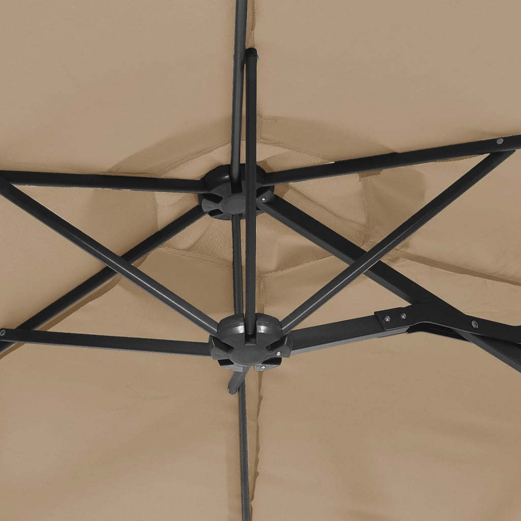 8720845748487_g_en_hd_4 vidaXL Double-Head Garden Parasol Taupe 316x145 cm - Image 6