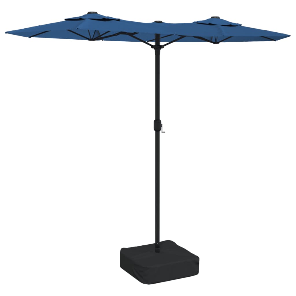 8720845748524_a_en_hd_1 vidaXL Double-Head Garden Parasol Azure Blue 316x145 cm - Image 2