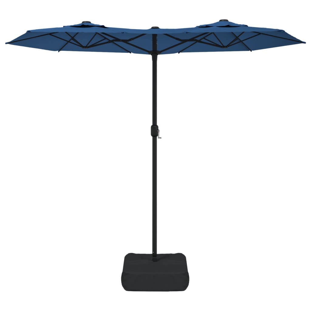 8720845748524_g_en_hd_1 vidaXL Double-Head Garden Parasol Azure Blue 316x145 cm - Image 3