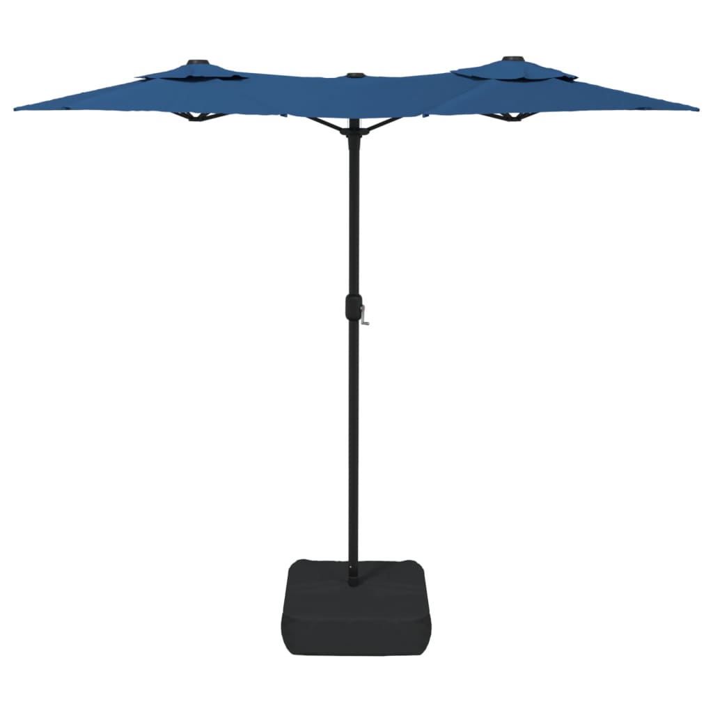 8720845748524_g_en_hd_2 vidaXL Double-Head Garden Parasol Azure Blue 316x145 cm - Image 4