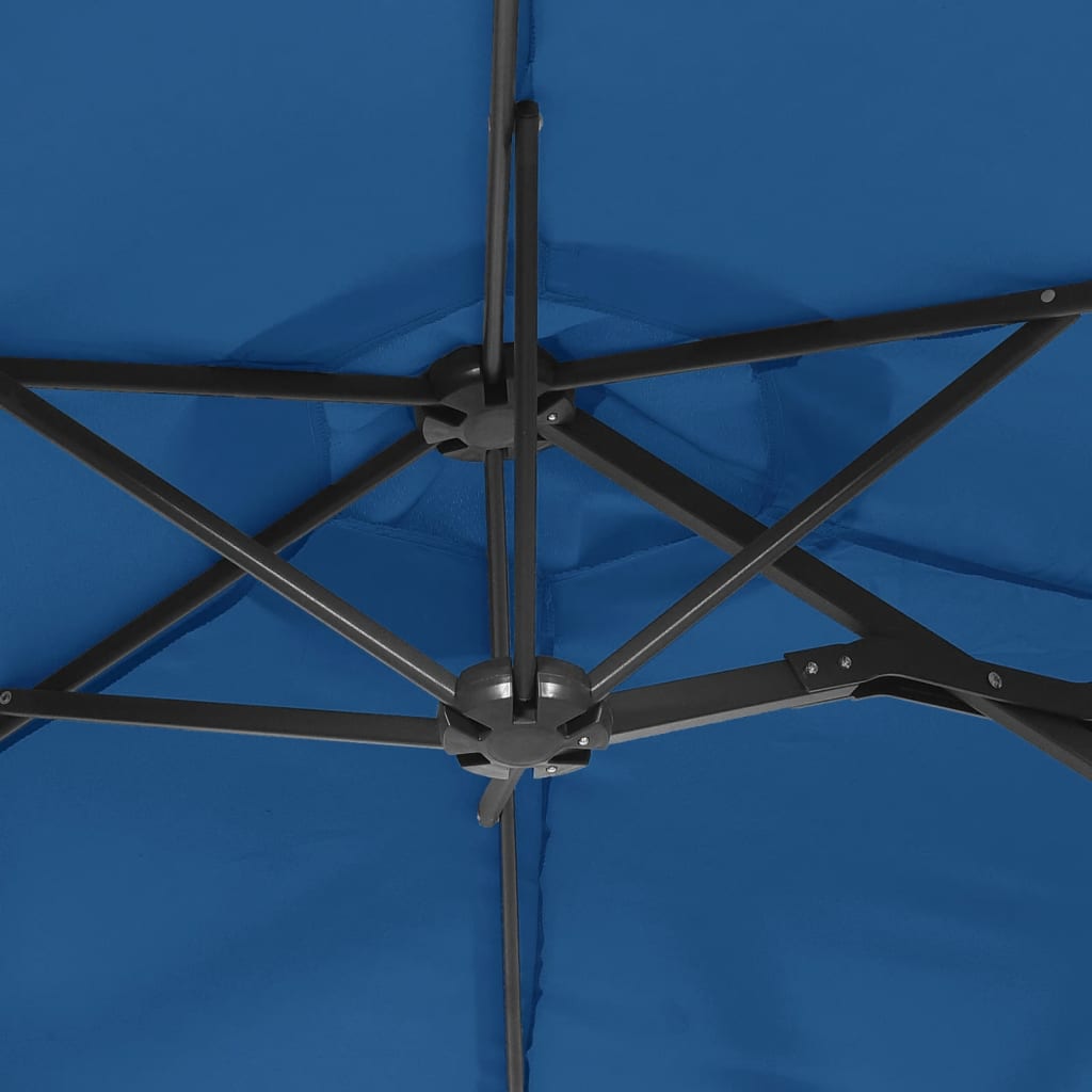 8720845748524_g_en_hd_4 vidaXL Double-Head Garden Parasol Azure Blue 316x145 cm - Image 6