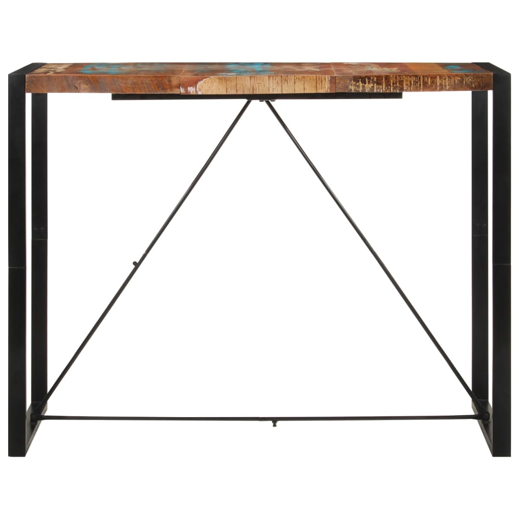 8720845749835_g_en_hd_1 vidaXL Bar Table 140x70x110 cm Solid Wood Reclaimed - Image 2