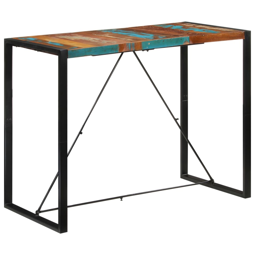 8720845749835_g_en_hd_9 vidaXL Bar Table 140x70x110 cm Solid Wood Reclaimed - Image 10