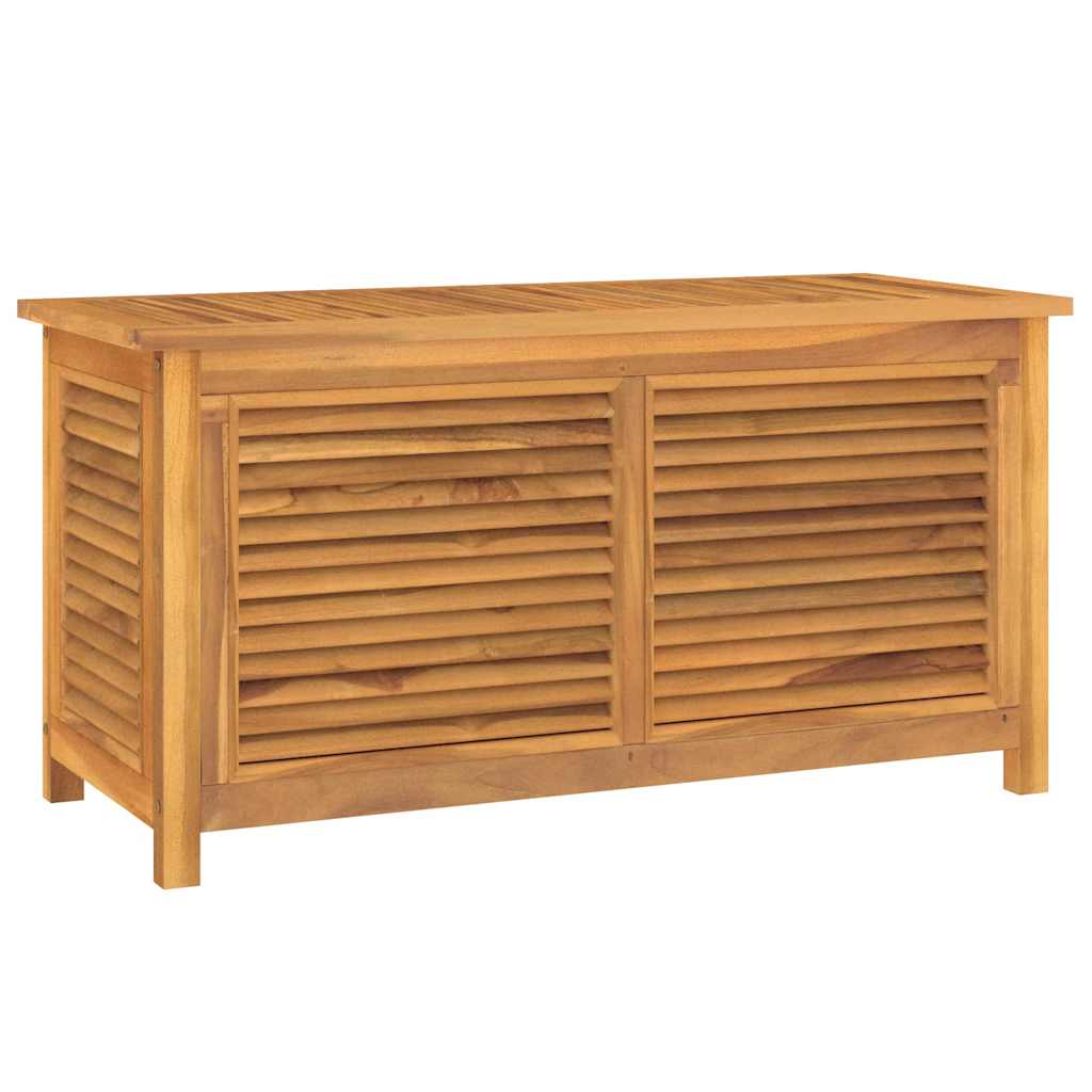 8720845750053_a_en_hd_1 vidaXL Garden Storage Box with Bag 114x50x58 cm Solid Wood Teak - Image 2