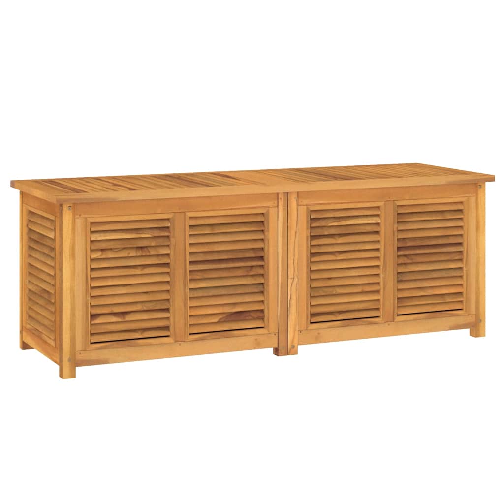 8720845750060_a_en_hd_1 vidaXL Garden Storage Box with Bag 150x50x55 cm Solid Wood Teak - Image 2