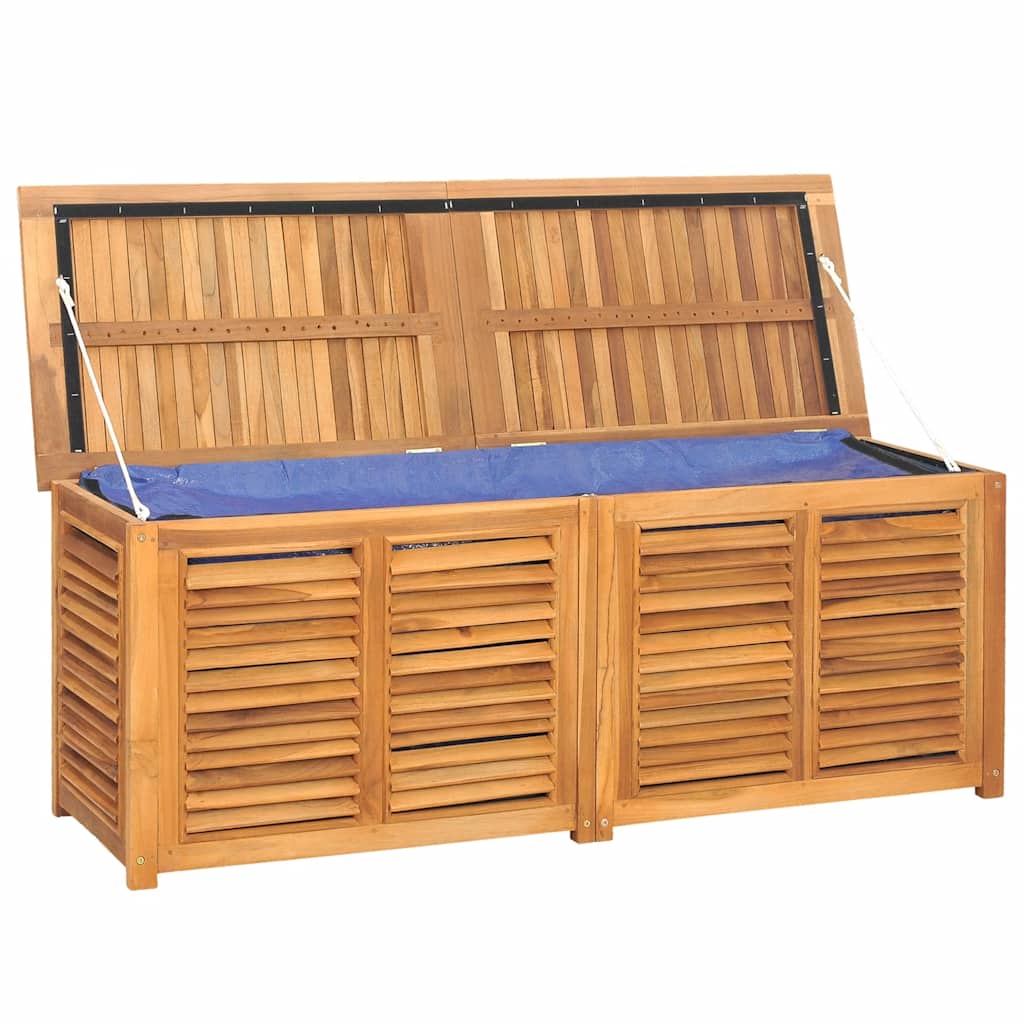 8720845750060_g_en_hd_2 vidaXL Garden Storage Box with Bag 150x50x55 cm Solid Wood Teak - Image 4