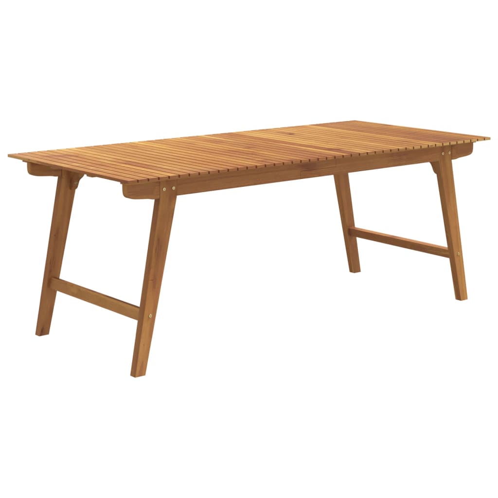 8720845754365_a_en_hd_1 vidaXL Garden Table 200x90x75 cm Solid Wood Acacia - Image 2