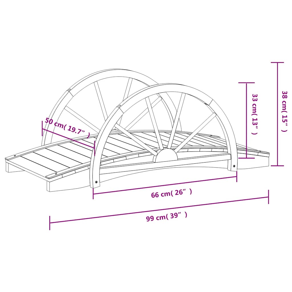 8720845754587_g_en_hd_4 vidaXL Garden Bridge with Half-wheel 99x50x38 cm Solid Wood Fir - Image 6