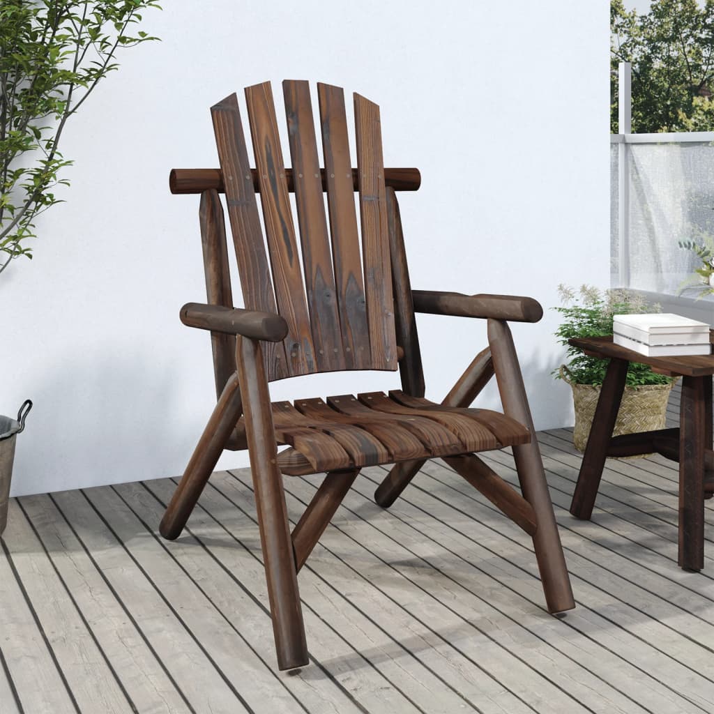 vidaXL Garden Chair 68x86x103 cm Solid Wood Spruce