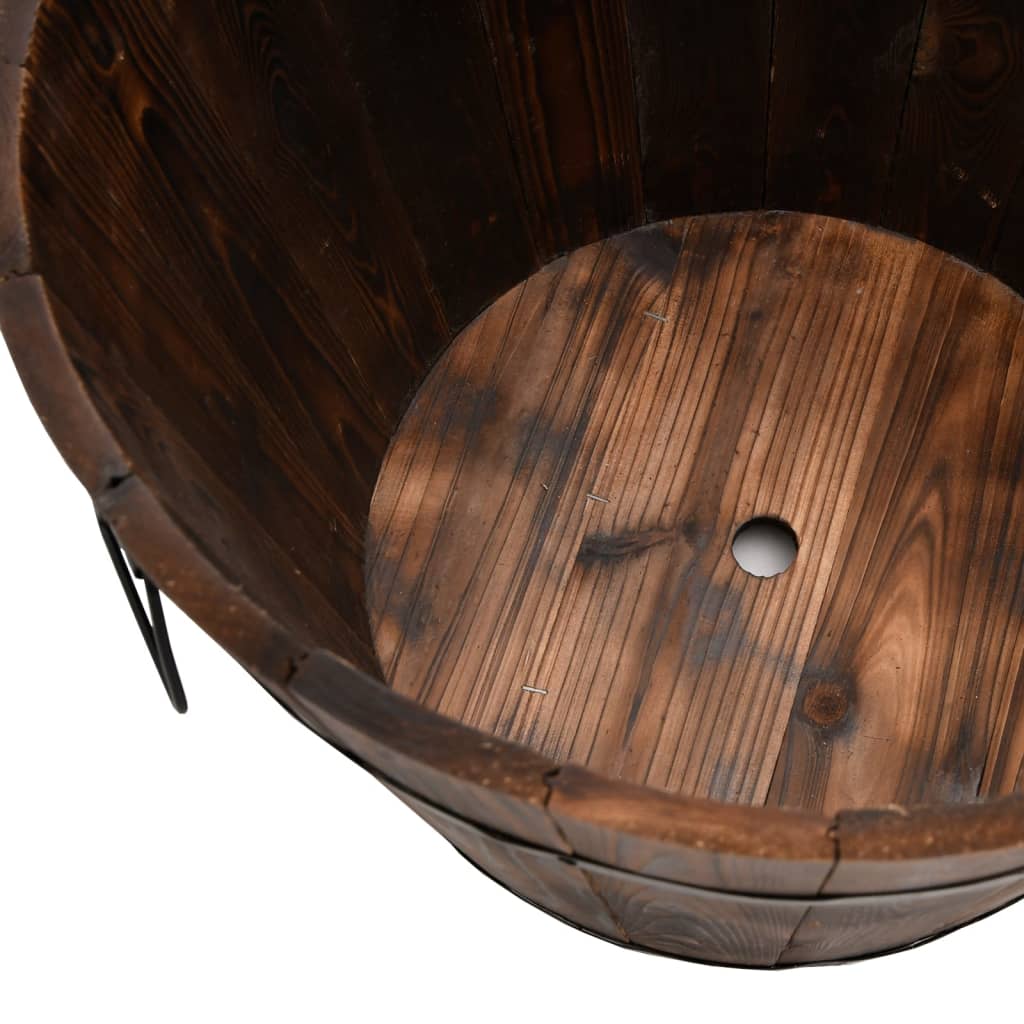 8720845754778_g_en_hd_2 vidaXL 3 Piece Wooden Bucket Planter Set Solid Wood Fir - Image 4