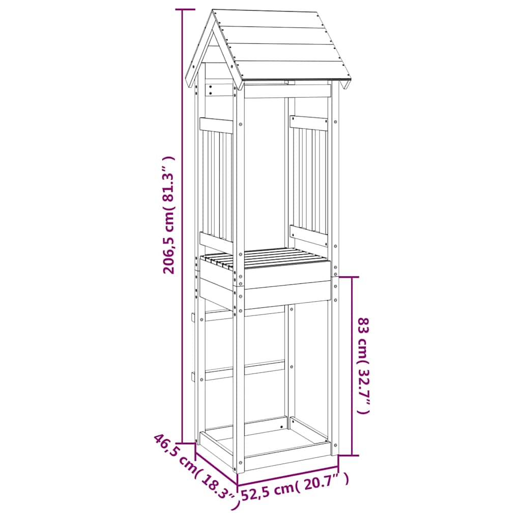 8720845754792_g_en_hd_7 vidaXL Play Tower 52.5x46.5x206.5 cm Solid Wood Pine - Image 8