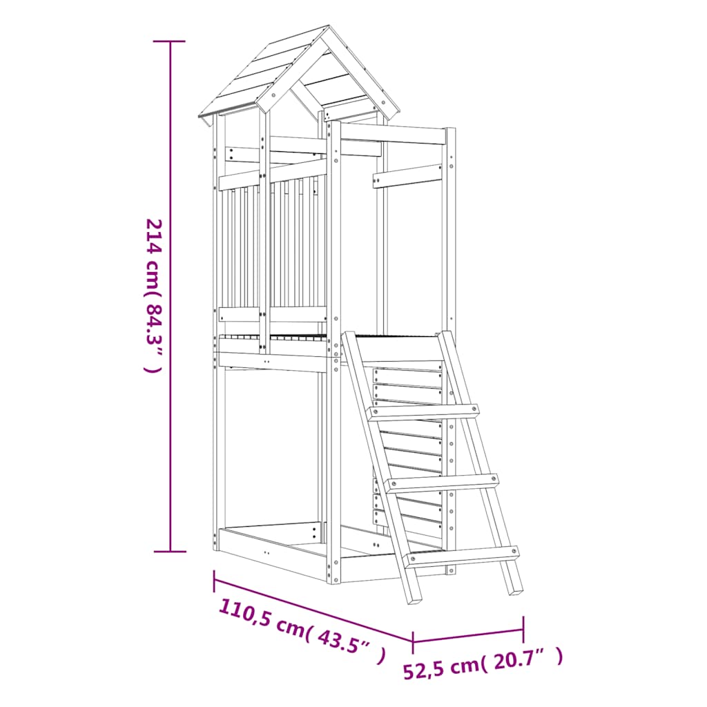 8720845754969_g_en_hd_9 vidaXL Outdoor Playset 52.5x110.5x214 cm Impregnated Wood Pine - Image 10