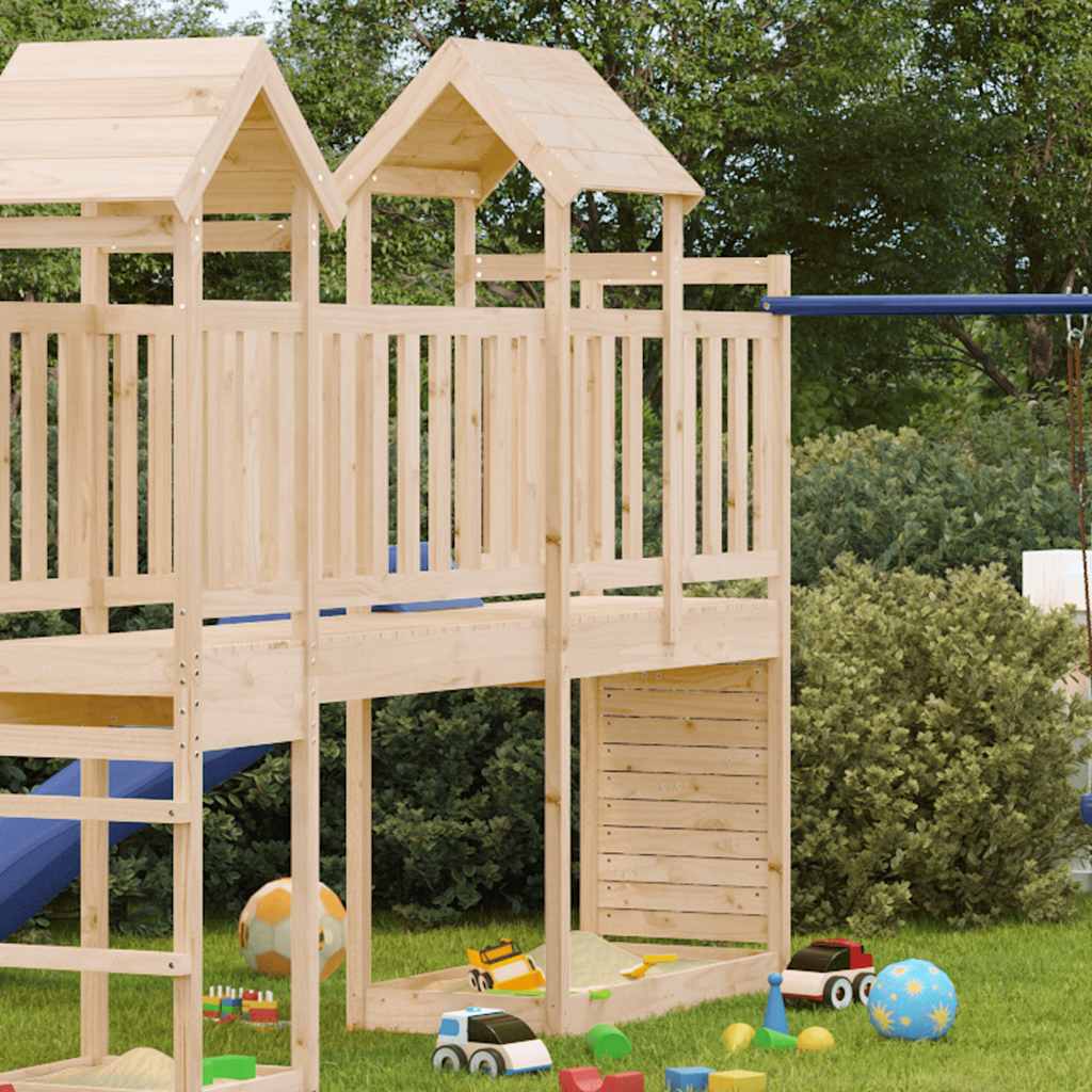 8720845754976_g_en_hd_1 vidaXL Play Tower with Rockwall 53x110.5x214 cm Solid Wood Pine - Image 2
