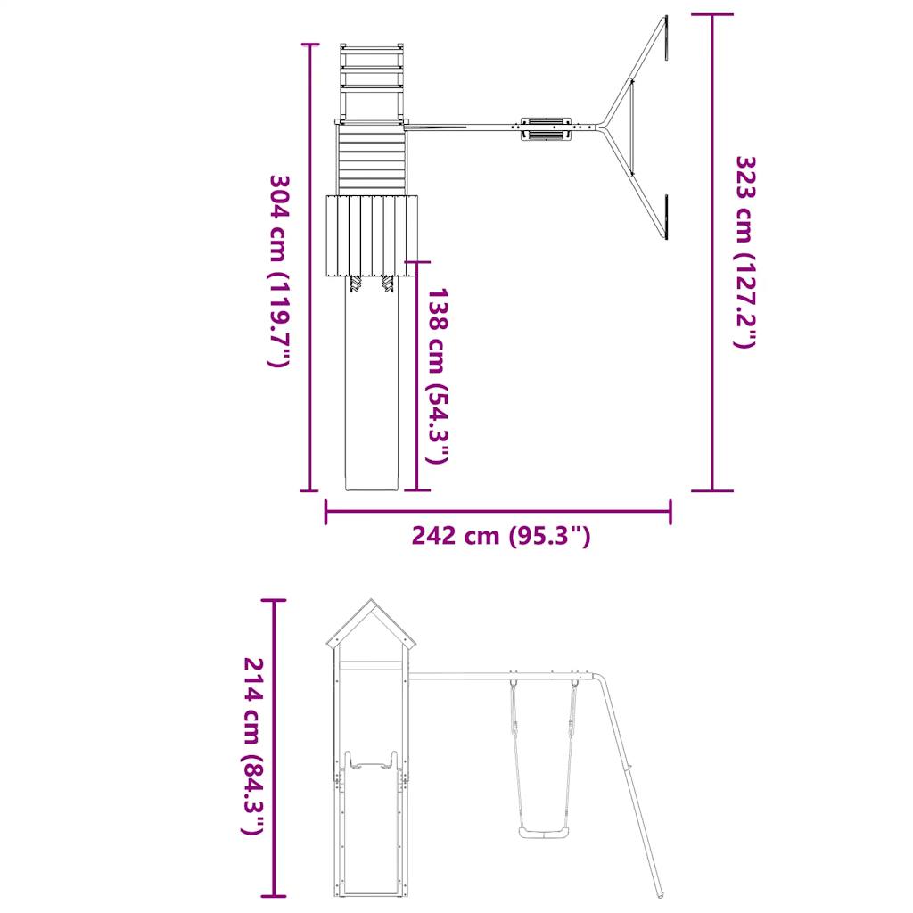 8720845757090_g_en_hd_9 vidaXL Outdoor Playset Solid Wood Douglas - Image 11