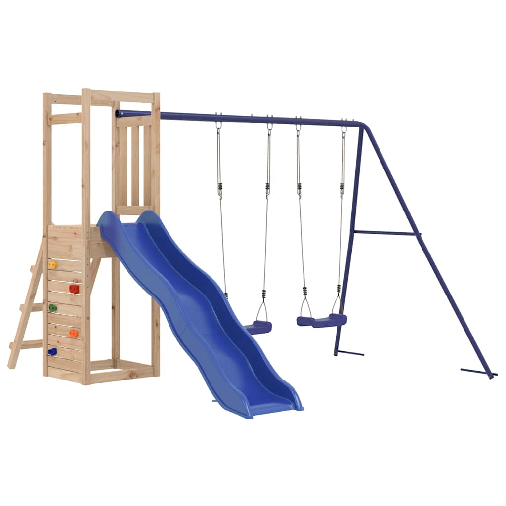 8720845757595_a_en_hd_1 vidaXL Outdoor Playset Solid Wood Pine - Image 2
