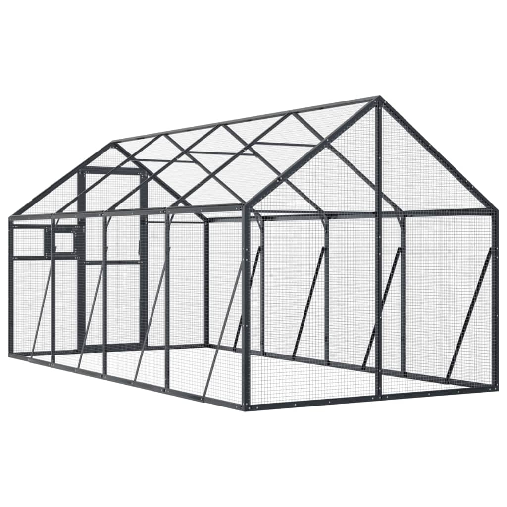 8720845758516_g_en_hd_3 vidaXL Aviary Anthracite 1.79x4x1.85 m Aluminium - Image 5