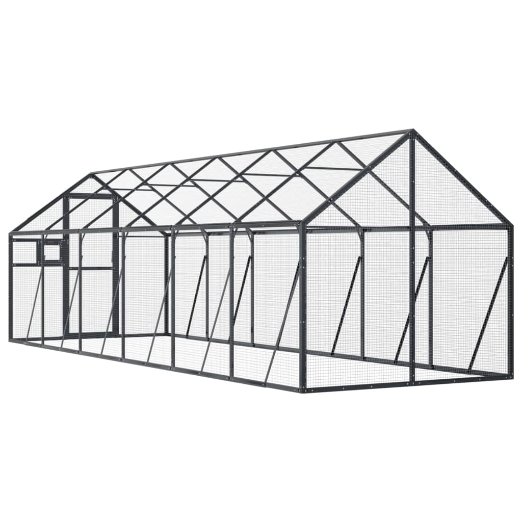 8720845758523_g_en_hd_3 vidaXL Aviary Anthracite 1.79x6x1.85 m Aluminium - Image 5