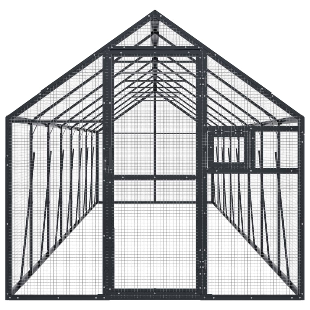 8720845758530_g_en_hd_1 vidaXL Aviary Anthracite 1.79x8x1.85 m Aluminium - Image 3