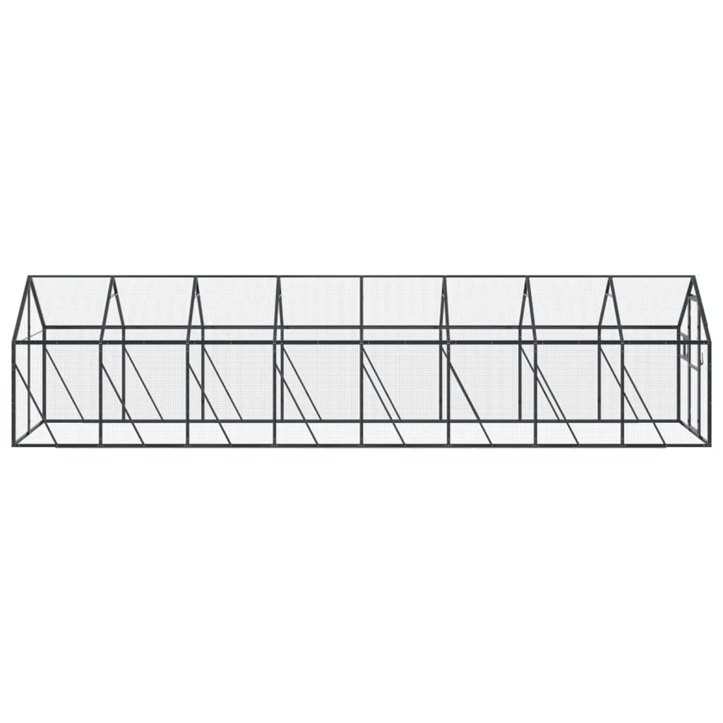 8720845758530_g_en_hd_2 vidaXL Aviary Anthracite 1.79x8x1.85 m Aluminium - Image 4