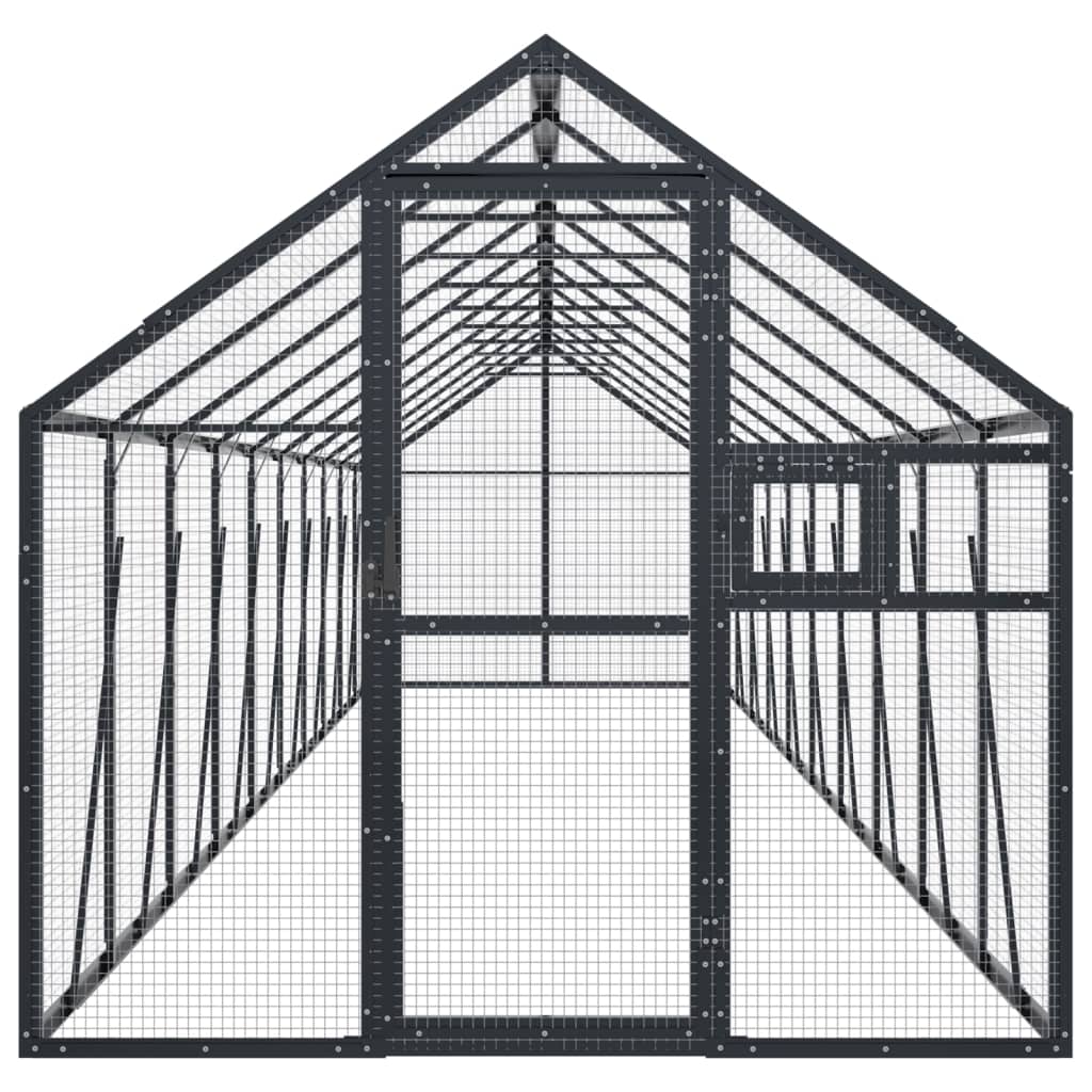 8720845758547_g_en_hd_1 vidaXL Aviary Anthracite 1.79x10x1.85 m Aluminium - Image 3