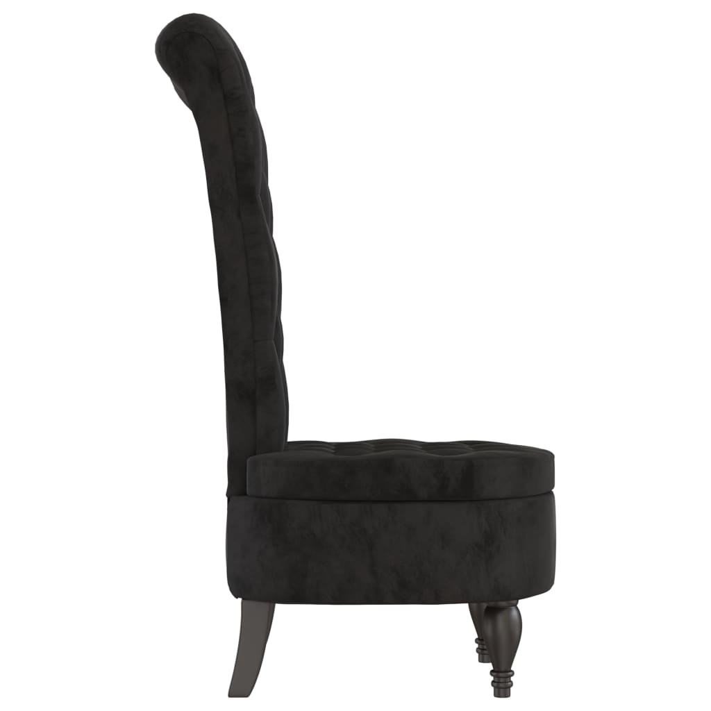 8720845759261_g_en_hd_2 vidaXL High Back Chair Black Velvet Button Design - Image 4