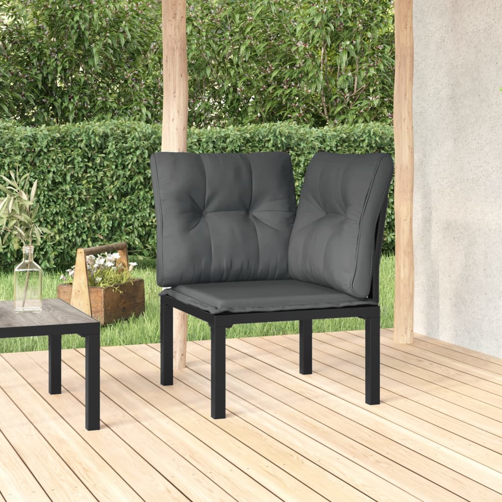 8720845760830_m_en_hd_1 vidaXL Garden Corner Chair with Cushions Black and Grey Poly Rattan - Image 1