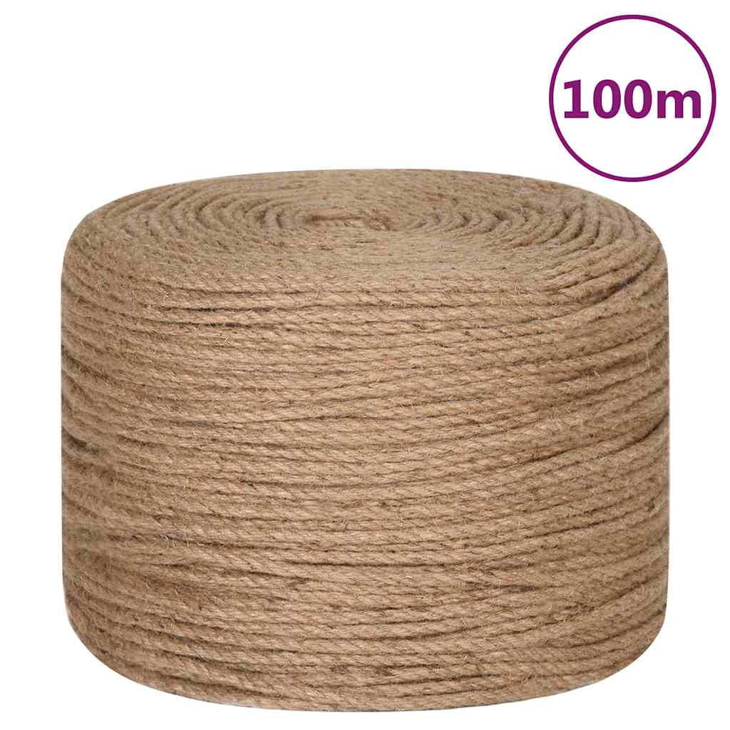 8720845762261_a_en_hd_1 vidaXL Jute Rope 100 m Long 4 mm Thick - Image 2