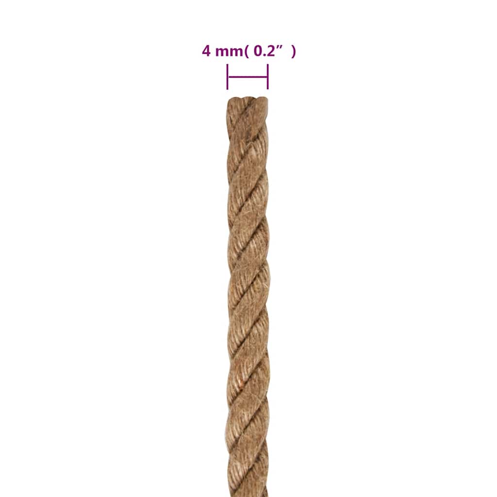 8720845762261_g_en_hd_4 vidaXL Jute Rope 100 m Long 4 mm Thick - Image 6
