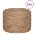 vidaXL Jute Rope 25 m Long 6 mm Thick - Image 2