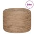vidaXL Jute Rope 50 m Long 6 mm Thick - Image 2