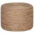 vidaXL Jute Rope 50 m Long 6 mm Thick - Image 3