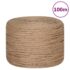 vidaXL Jute Rope 100 m Long 6 mm Thick - Image 2