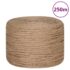 vidaXL Jute Rope 250 m Long 8 mm Thick - Image 2