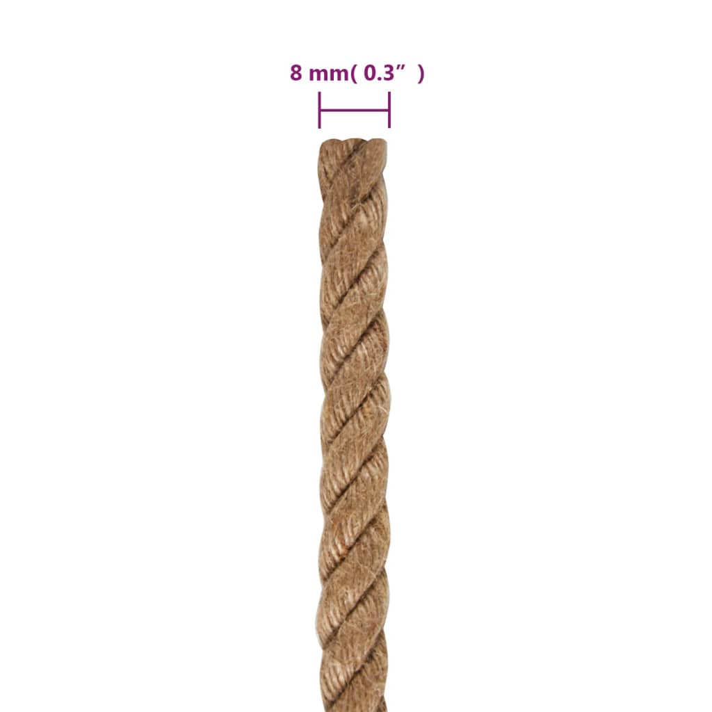 8720845762377_g_en_hd_4 vidaXL Jute Rope 250 m Long 8 mm Thick - Image 6