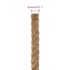 vidaXL Jute Rope 50 m Long 12 mm Thick - Image 6