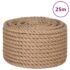 vidaXL Jute Rope 25 m Long 24 mm Thick - Image 2